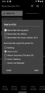 Screenshot Bass Booster Pro Mod APK