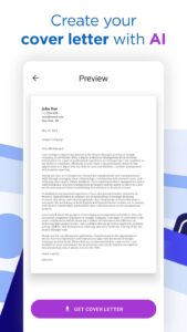 Screenshot AI Resume Builder CV Maker PDF Mod APK
