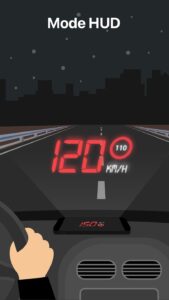 Screenshot GPS Speedometer: Odometer HUD Mod APK