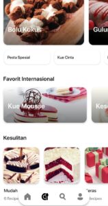 Screenshot Cake Recipes Mod APK