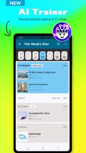Screenshot Workout Trainer AI Mod APK