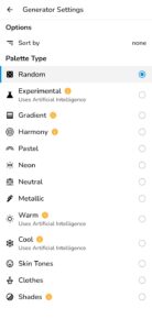 Screenshot Pigments – Color Scheme Creator Mod APK