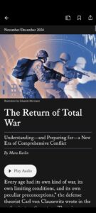 Screenshot Foreign Affairs Magazine Mod APK