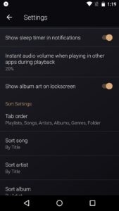 Screenshot My Music Player Mod APK