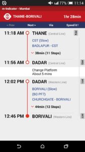 Screenshot m-Indicator: Mumbai Local Mod APK
