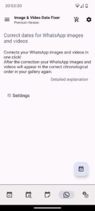Screenshot EXIF Image & Video Date Fixer Mod APK