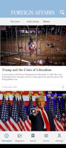 Screenshot Foreign Affairs Magazine Mod APK