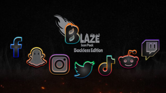 Screenshot Blaze Backless Icon Pack Mod APK