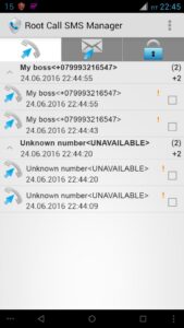 Screenshot Root Call SMS Manager Mod APK