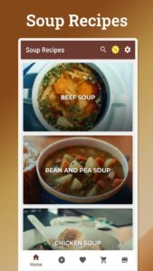Screenshot Soup Recipes Mod APK