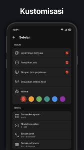 Screenshot GPS Speedometer: Odometer HUD Mod APK