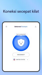 Screenshot Betternet: Fast VPN Hotspot Mod APK