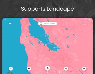 Screenshot Cartogram Map Wallpaper Mod APK
