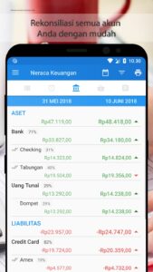 Screenshot Bluecoins Finance & Budget Mod APK