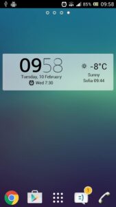 Screenshot Digital Clock & Weather Widget Mod APK