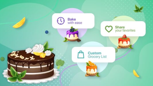 Screenshot Cake Recipes Mod APK