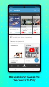 Screenshot Workout Trainer AI Mod APK
