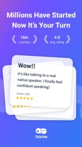 Screenshot TalkMe: AI Language Tutor Mod APK