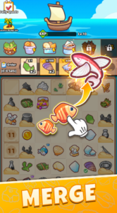 Screenshot Sushi Harbor: Merge & Grow Mod APK