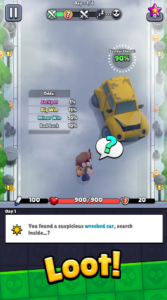 Screenshot Bagbound Hero - Merge RPG Mod APK