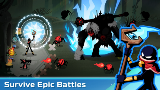 Screenshot Warventure: Stickman Clash Mod APK