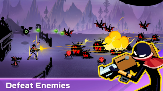 Screenshot Warventure: Stickman Clash Mod APK