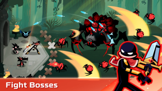 Screenshot Warventure: Stickman Clash Mod APK