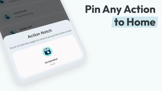 Screenshot Action Notch: Touch The Notch Mod APK