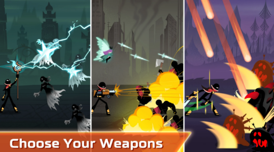 Screenshot Warventure: Stickman Clash Mod APK