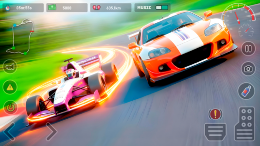 Screenshot TurboX: Moto & Car Racing Game Mod APK