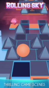 Screenshot Rolling Sky Mod APK