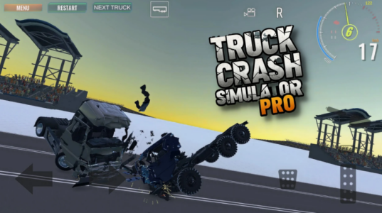Screenshot Truck Crash Simulator Pro Mod APK