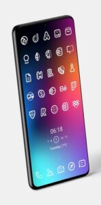 Screenshot Aline White Icon Pack Mod APK
