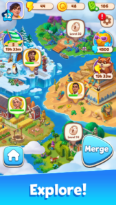 Screenshot Pines Peak: Merge Travel Games Mod APK