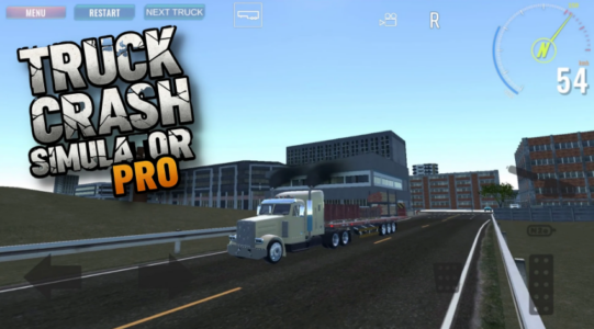 Screenshot Truck Crash Simulator Pro Mod APK