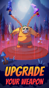 Screenshot Butcher hero: hook'n'chew RPG Mod APK