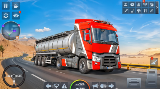 Screenshot Highway Truck Simulator Mod APK