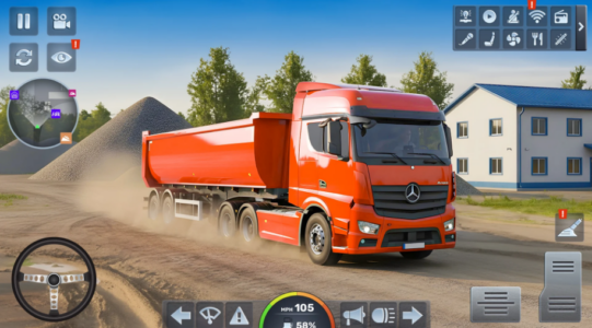 Screenshot Highway Truck Simulator Mod APK
