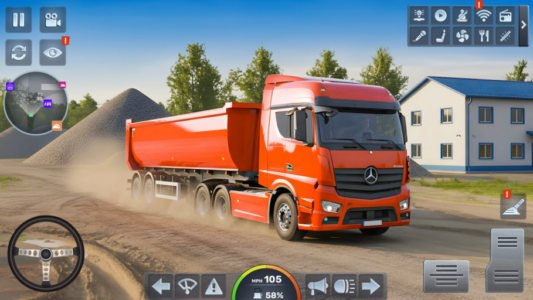 Screenshot Highway Truck Simulator Mod APK