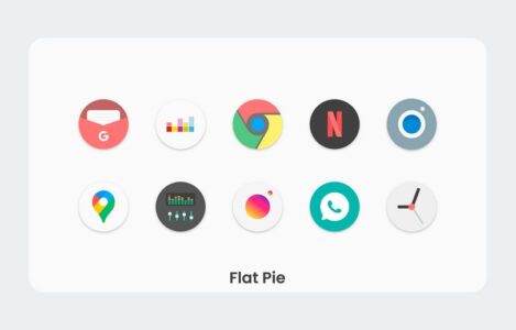 Screenshot Flat Pie Icon Pack Mod APK