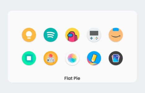 Screenshot Flat Pie Icon Pack Mod APK
