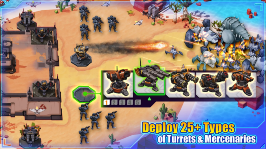 Screenshot Outpost Stand: Alien Rush Mod APK