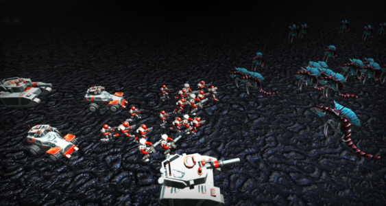 Screenshot Stickman Aliens Battle Simulat Mod APK