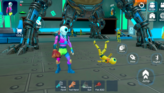 Screenshot Ragdoll Chaos: Physics Sandbox Mod APK