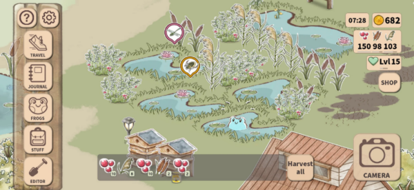 Screenshot Kamaeru: A Frog Refuge Mod APK