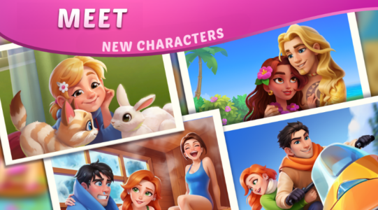 Screenshot DesignVille: Merge & Design Mod APK