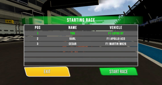 Screenshot F1 Racing Legends Mod APK