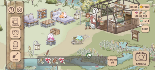 Screenshot Kamaeru: A Frog Refuge Mod APK