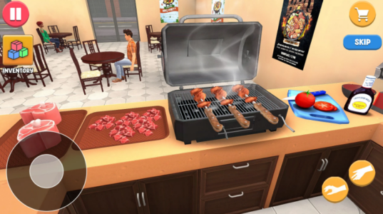 Screenshot Kebab Maker Chef Cooking Games Mod APK