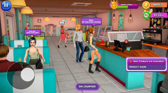 Screenshot Cosplay Shop Simulator Mod APK
